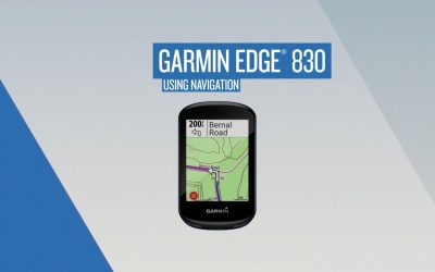 Garmin Edge 830: Using Navigation