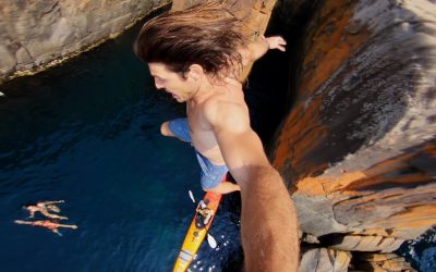 GoPro: Kayaks and Cliff Jumps | Tasmania #TripOn