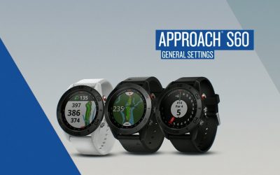 Garmin Approach S60: Basic Functions