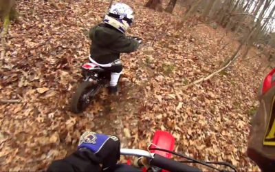 3 Year Old on OSET Off Road Motorcycle