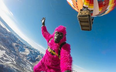 GoPro: Jesse Hall’s Monkey Suit BASE Jump