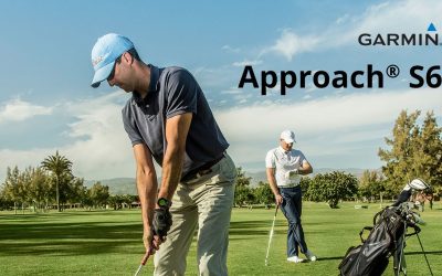 Approach S6 Color Touchscreen GPS Golf Watch with Swing Metrics