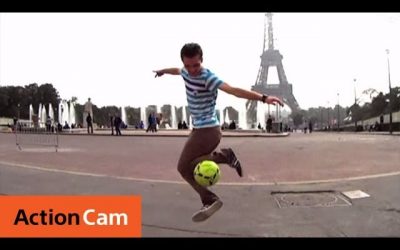 3 time freestyle football world champion | Action Cam | Sony