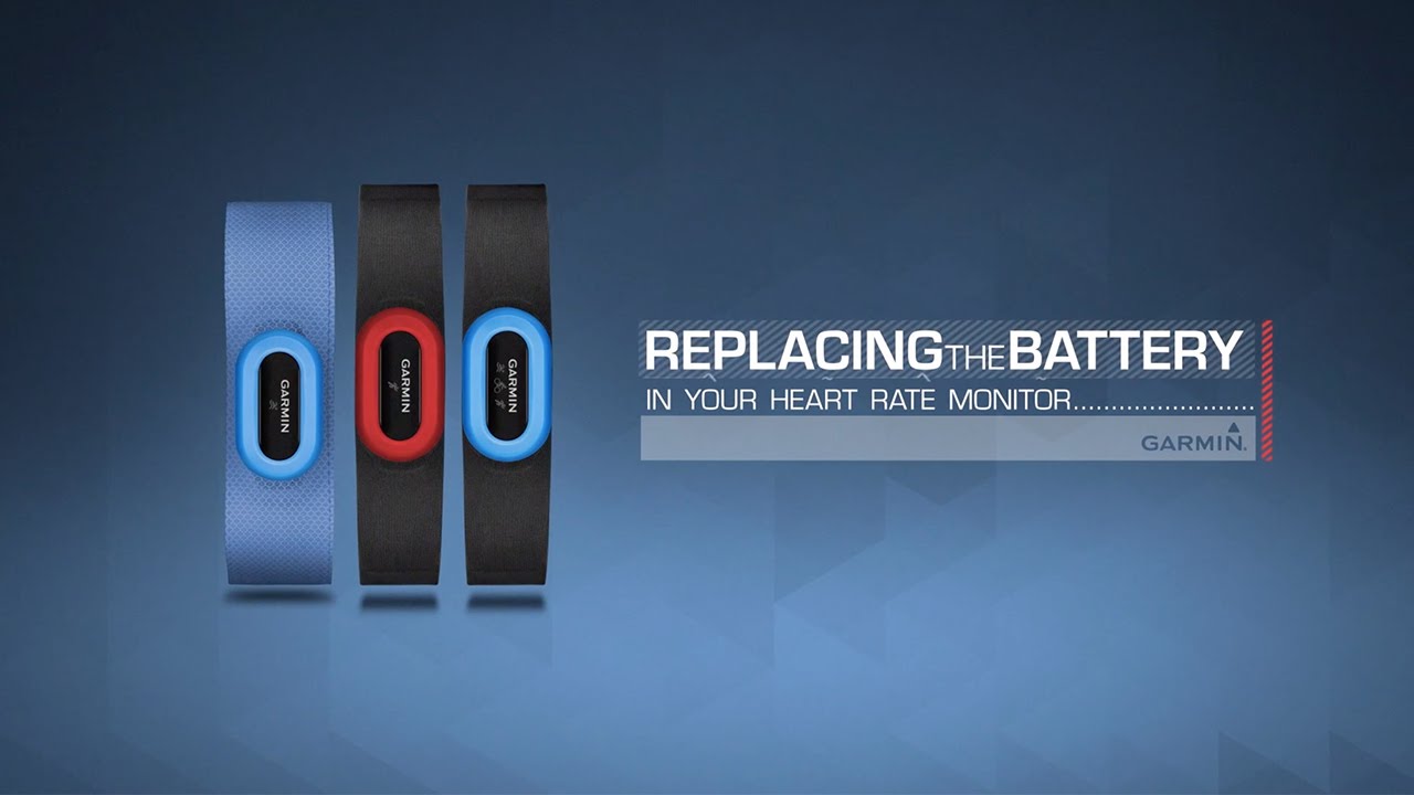 Garmin Replacing the Battery in your Heart Rate Monitor (HRM) GoPro