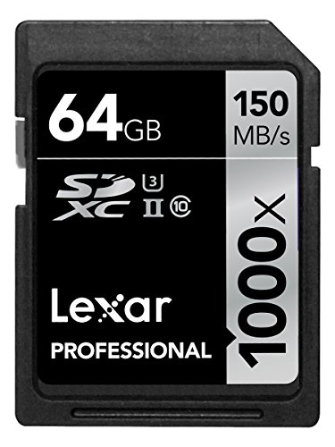 Lexar Professional 1000x 64GB SDXC UHS-II Card