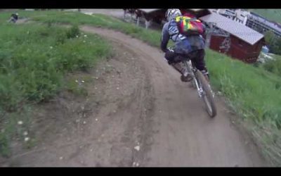 Downhill mountainbiking filmed with the Drift HD170