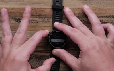 Support: Restarting a Frozen Garmin® Watch