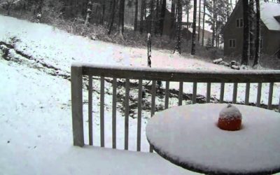 Snow Time-lapse with the Drift HD170