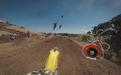 Garmin VIRB 360: Hangtown MX Practice lap with Pro Ronnie Stewart