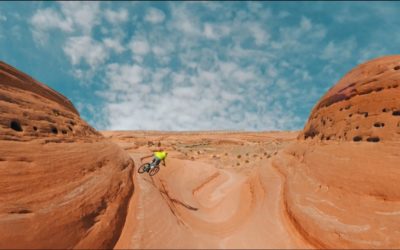 Garmin VIRB 360: Mountain Biking Bartlett Wash, Moab, UT