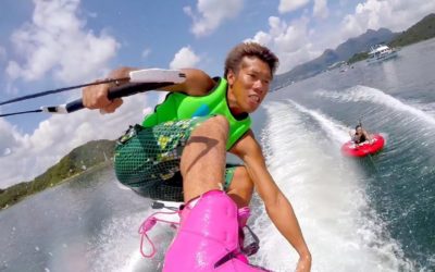 GoPro: Neon Wakeboarding in Hong Kong