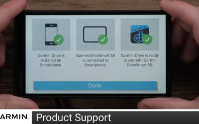 Support: Garmin Drive™ App Setup on an Apple Device with a Garmin DriveSmart™ 55/65