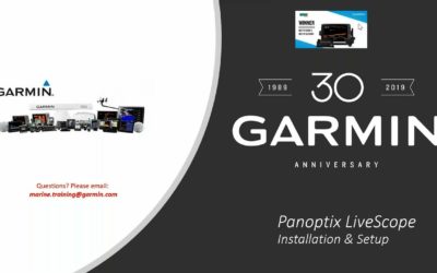 Garmin Marine Webinars: Panoptix LiveScope Installation and Setup