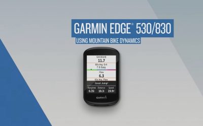 Garmin Edge Device: Using Mountain Bike Dynamics