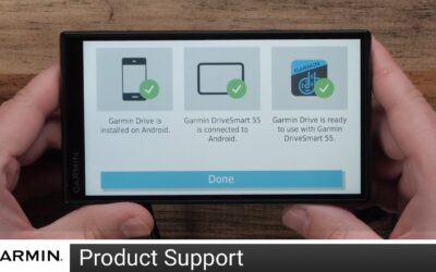 Support: Garmin Drive™ App Setup on an Android™ Device with a Garmin DriveSmart™ 55/65