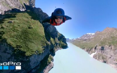 GoPro: Scenic Wingsuit Flight Over Dam