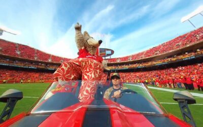Garmin VIRB 360: Ride with KC Wolf from the Kansas City Chiefs