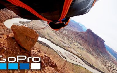 GoPro: Wingsuit Flight Through Castle Valley Utah