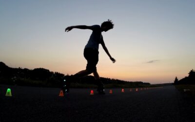 GoPro: Light-Up Slalom Freestyle Inline Skating