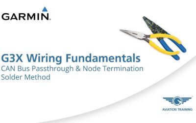 Garmin G3X Wiring Fundamentals Series – CAN Bus Pass-through & Node Termination Solder Method