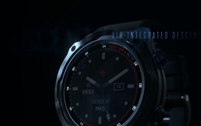 Garmin Descent Mk2i and T1 Transmitter: Air-integrated Dive Computer