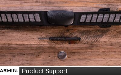 Support: Changing the battery on a Garmin Heart Rate Monitor