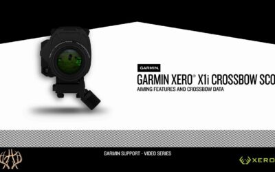 Garmin Xero X1i Crossbow Scope- – Aiming Features and Crossbow Data