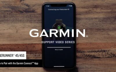 Support: Pairing a Forerunner® 45/45S with the Garmin Connect™ App