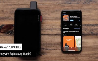 Support: Pairing a Montana® 700 Series Device with the Garmin Explore™ App (Apple®)