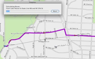 Garmin BaseCamp for Mac: Routes