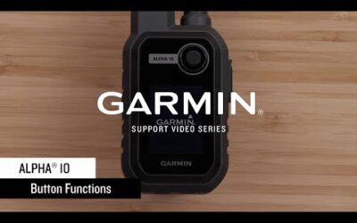 Support: Button Functions on the Alpha® 10