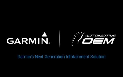 Garmin Next Gen Automotive OEM Infotainment (CES 2018)