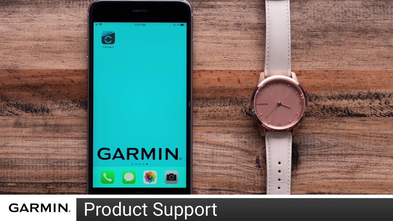 Support Hand Alignment on a vívomove® Series Watch using the Garmin