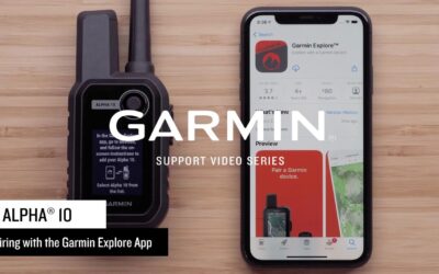 Support: Pairing an Alpha® 10 with the Garmin Explore™ App