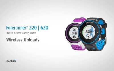Forerunner 220 & 620: Wireless Uploads to Garmin Connect