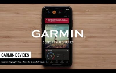 Support: Troubleshooting iPhone Bluetooth® Connectivity Issues with a Garmin Watch