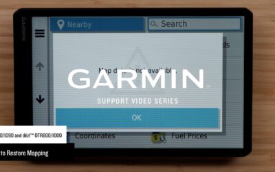 Support: Restoring Maps on RV 890/1090 or dēzl™ OTR800/1000 (Mac)