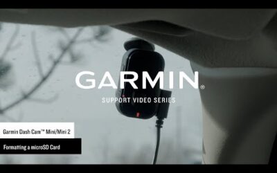 Support: Memory Card Formatting on a Garmin Dash Cam™ Mini/Mini 2