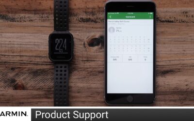 Support: Viewing Scorecards on the Garmin Golf™ App