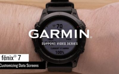 Support: Learn to Customize fēnix® 7 Data Fields
