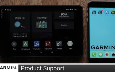 Support: Garmin Drive™ App Setup on an Apple Device with a Garmin RV 890/1090