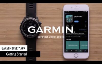 Support: Getting Started with the Garmin Dive™ App