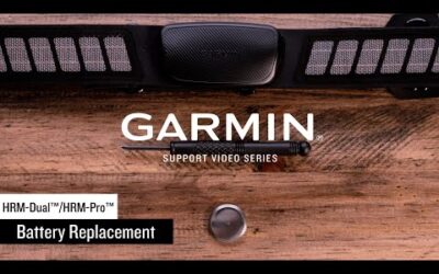 Support: Changing the battery on a Garmin Heart Rate Monitor