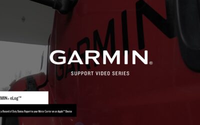 Support: Sending a RODS Report to Your Motor Carrier with the Garmin eLog™ App on an Apple® Device