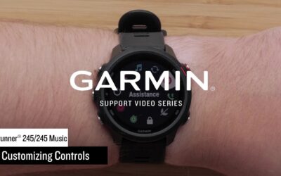Support: Customizing Controls on the Forerunner® 245/245 Music