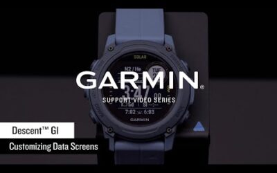 Support: Customizing Descent™ G1 Data Fields