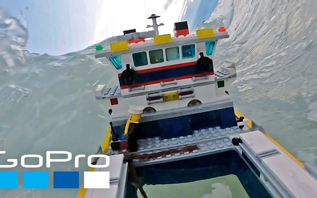 GoPro Awards: LEGO Ships Battle Rough Seas