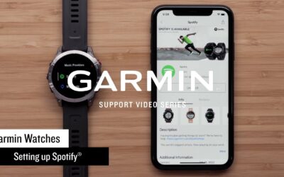 Support: Setting Up Spotify® on a Garmin Watch