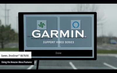 Support: Amazon Alexa on DriveSmart™ 66/76/86  (Apple®)