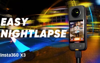 Insta360 X3 – How to Create a Stunning Nightlapse